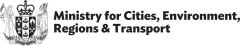Ministry for Cities, Environment, Regions and Transport